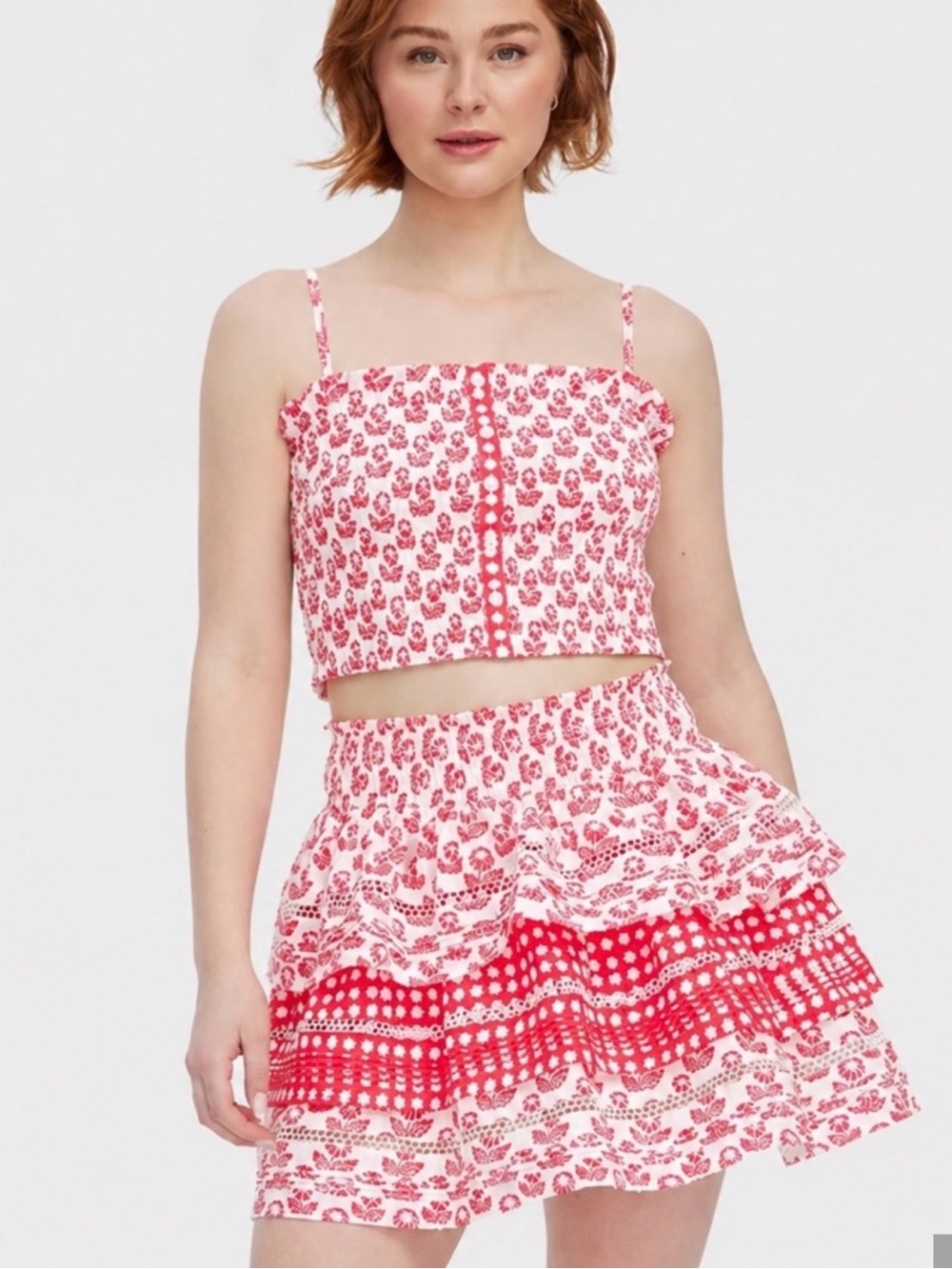 Roller Rabbit x Target floral tiered skirt only medium NWT
New with tags